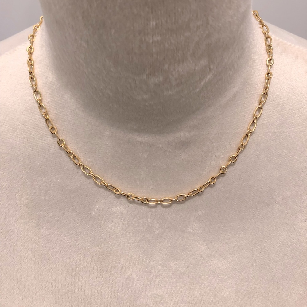 18k Gold Plated Chain Necklace